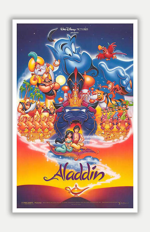 aladdin theatrical poster