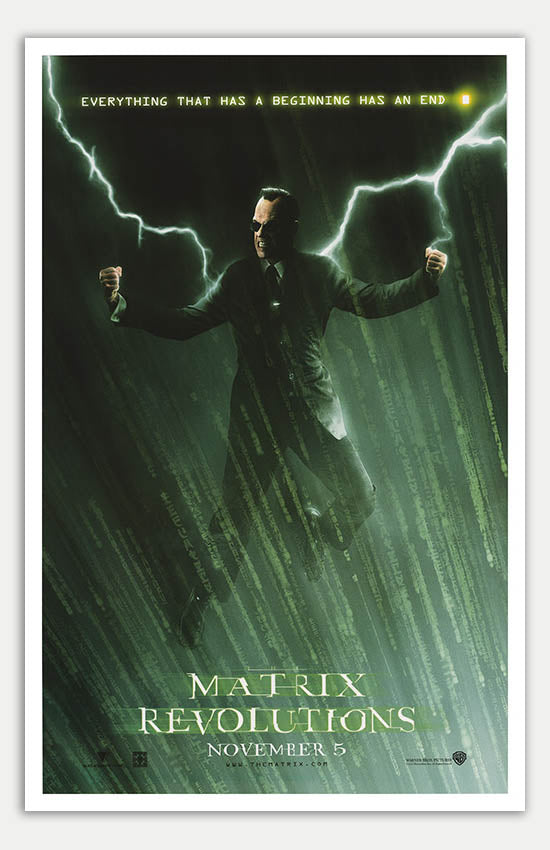 the matrix movie poster