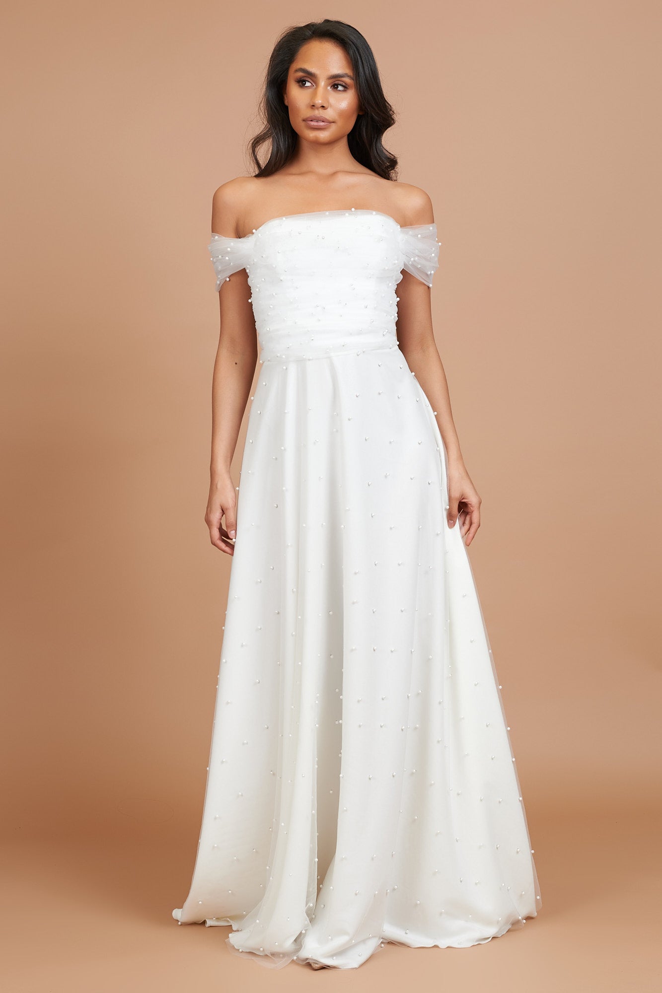 bardot bridesmaid dress Big sale - OFF 78%
