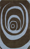 Rug Market America CO Titan Brown/Lavender Area 5' 0'' X 8' 0''