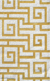 Rug Market America CO Rome Gold Khaki/Cream/Gold Area 5' 0'' X 8' 0''