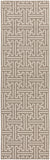 Surya Alfresco ALF-9599 Taupe Area Rug 2'3'' x 7'9'' Runner