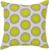 Surya Ikat Dots Pretty Polka Dot AR-091 Pillow 22 X 22 X 5 Down filled