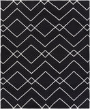 Surya Atrium ATM-3031 Black Hand Woven Area Rug 8' X 10'
