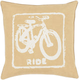 Surya Big Kid Blocks Ride BKB-018 Pillow by Mike Farrell 20 X 20 X 5 Poly filled