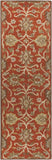 Surya Caesar CAE-1062 Rust Area Rug 2'6'' x 8' Runner