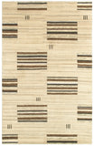 LR Resources Kasteli 03827 Natural Beige Hand Knotted Area Rug 8' X 10'