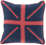 Surya Linen Flag LF-002 Pillow 18 X 18 X 4 Poly filled