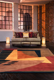 Momeni New Wave NW-22 Pomegranate Area Rug Main