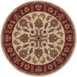 LR Resources Shapes 10561 Ivory/Red Area Rug