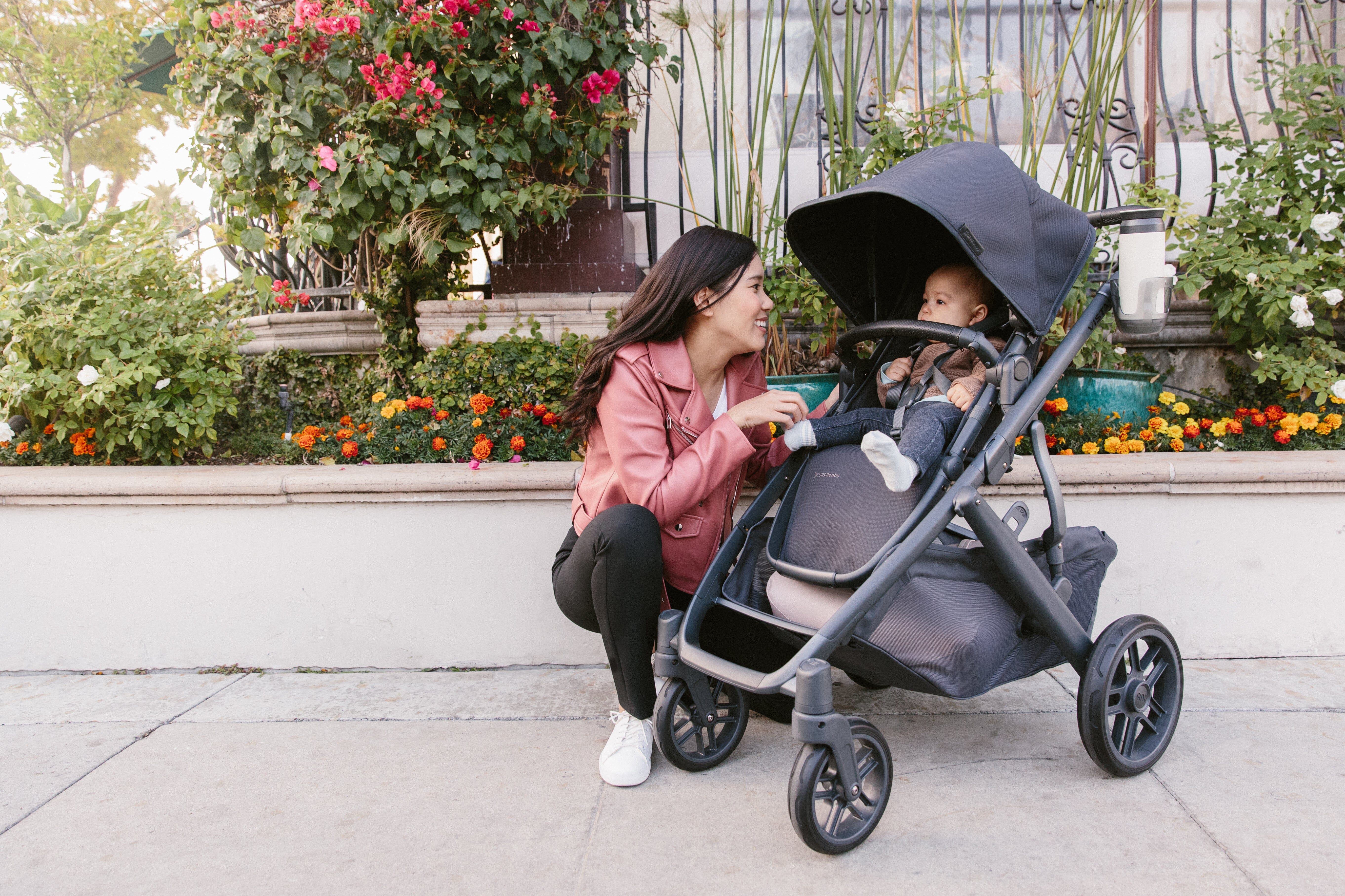 worm modus pols UPPAbaby Vista with Maxi-Cosi Infant Car Seats | Strolleria