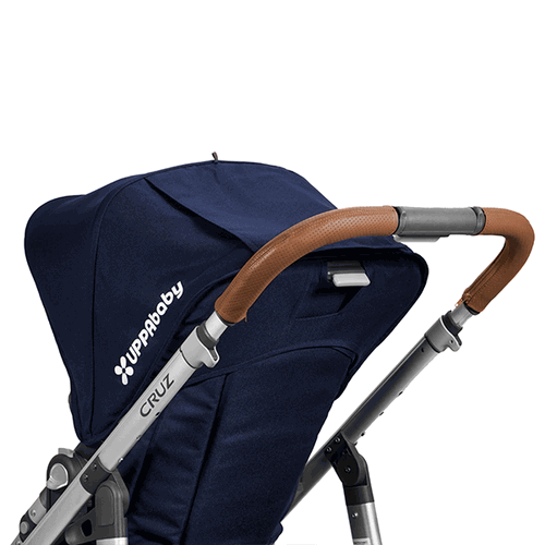 uppababy vista leather handlebar cover