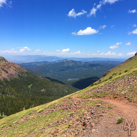 Views From The Mount Blackmore Trail, Bozeman, Montana, photo by Montana Treasures