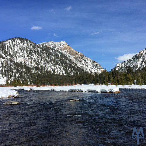 Upper Madison River, Ghost Village, Montana, photo by Montana Treasures