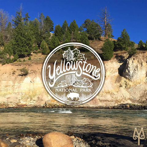 The Yellowstone River, Yellowstone National Park, photo by Montana Treasures