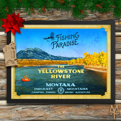Montana Fly Fishing Posters by Montana Treasures