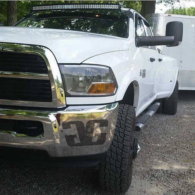 dodge ram led light bar roof mount