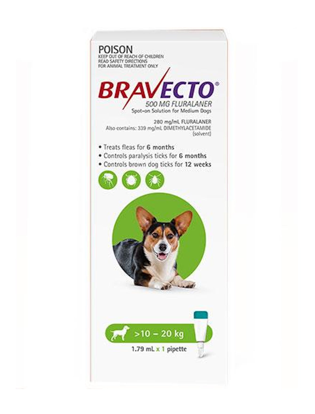 bravecto flea and tick medicine for dogs