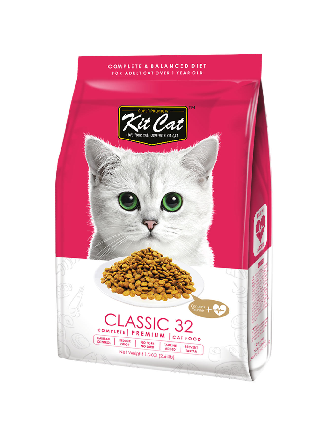 Kit Cat Premium Classic 32 Dry Cat Food 