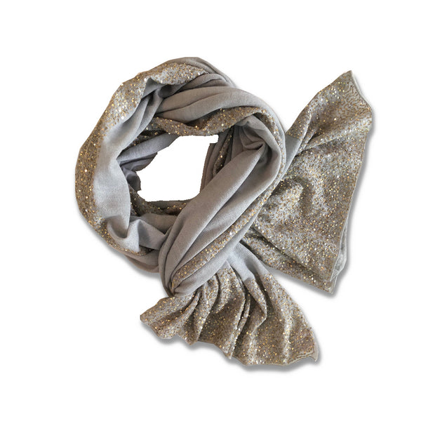 grey cashmere wrap