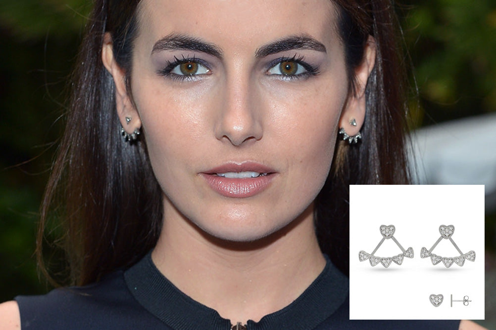 Celebrity Camilla Belle Jacket Earrings Double Sided Earrings Boccai