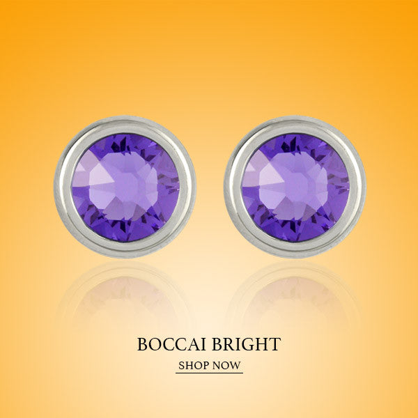 Boccai Bright Collection Sterling Silver Earrings