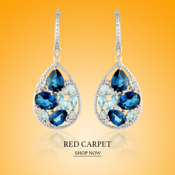 Boccai Red Carpet Collection Sterling Silver Earrings