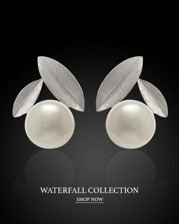 Boccai Waterfall Collection Sterling Silver Earrings
