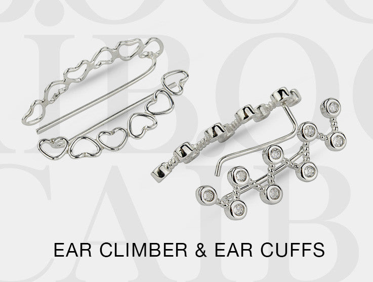 Boccai Silver Climber Earrings
