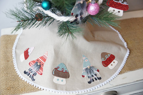 DIY Tree Skirt - Cricut Maker