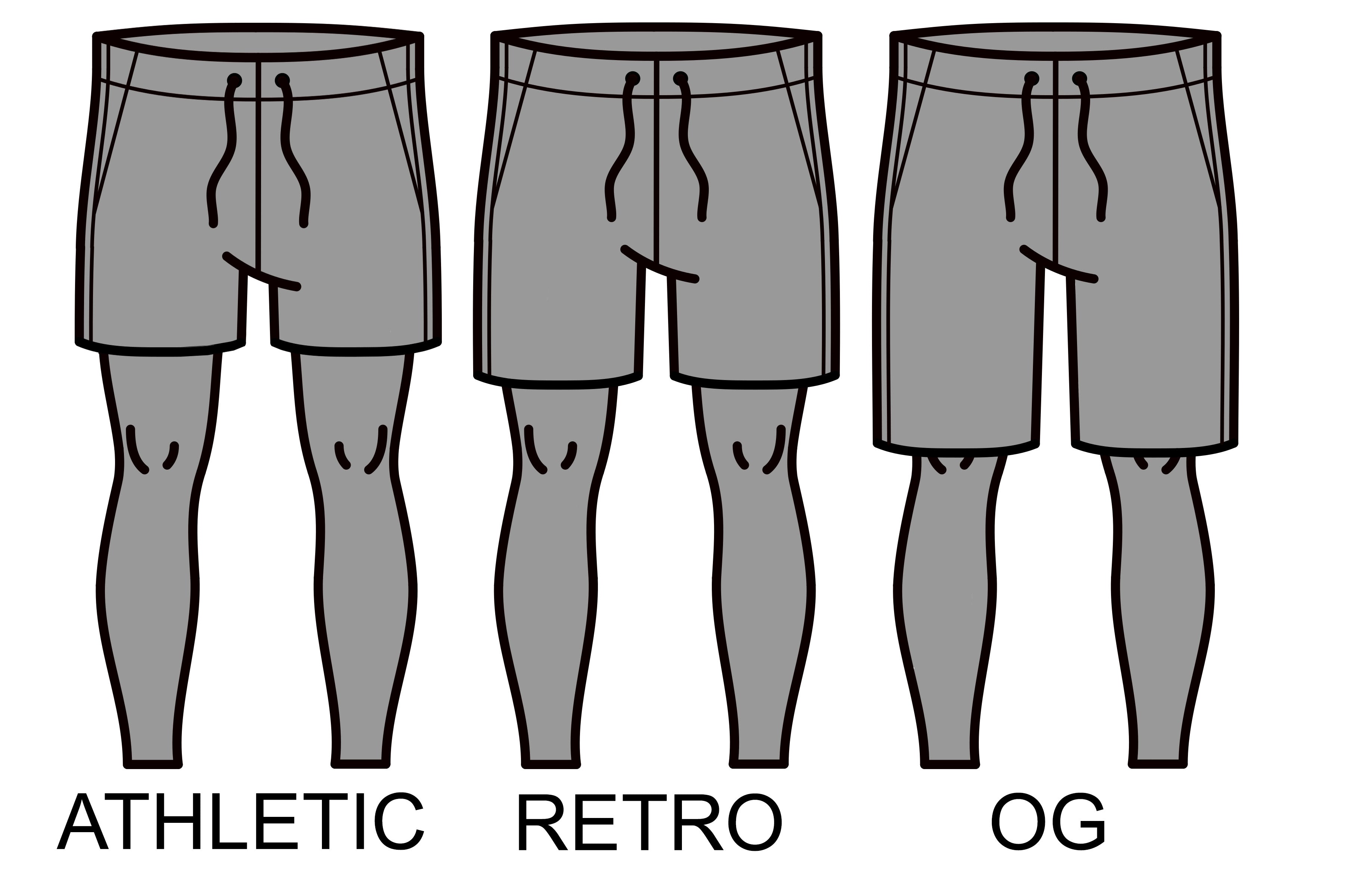 Jordan Craig Shorts Inseam Diagram