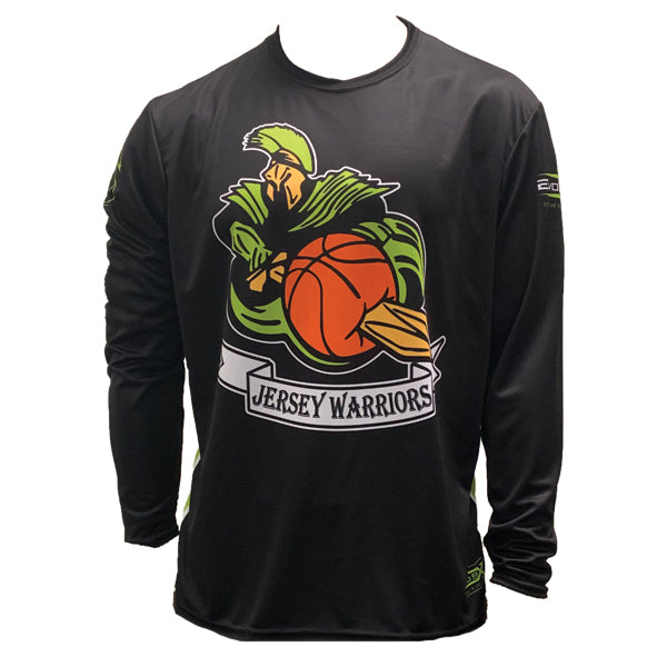 warriors long sleeve jersey