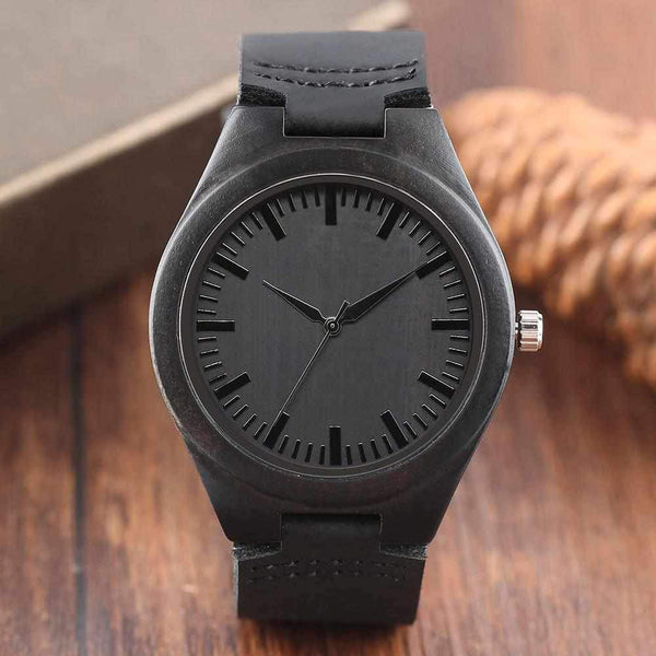 leather strap wrist watches