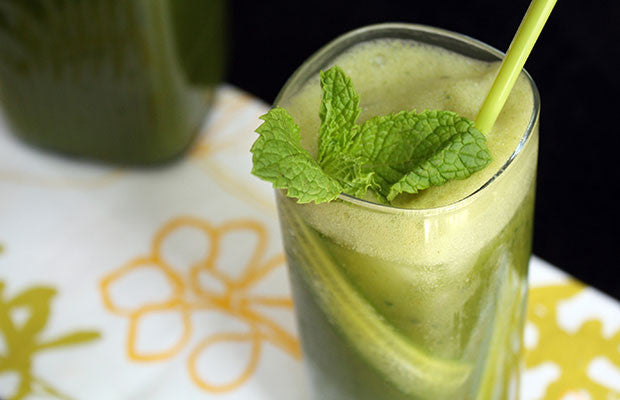 Matcha and Cucumber Lemonade - Matcha Recipe