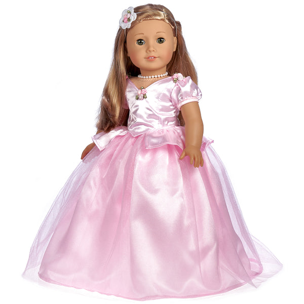 doll pink dress