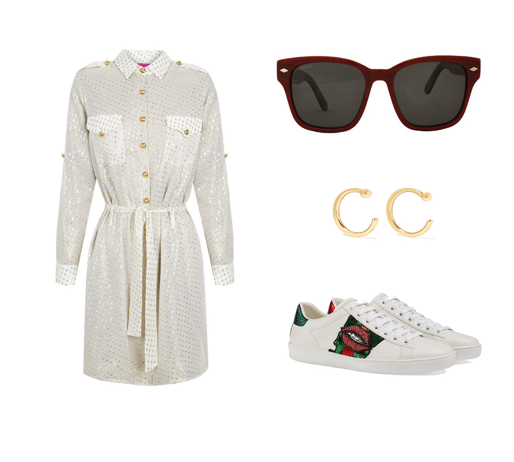 camisero minerva la condesa lord wilmore gucci sneakers