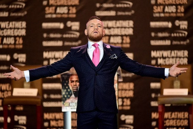 mcgregor fuck you suit