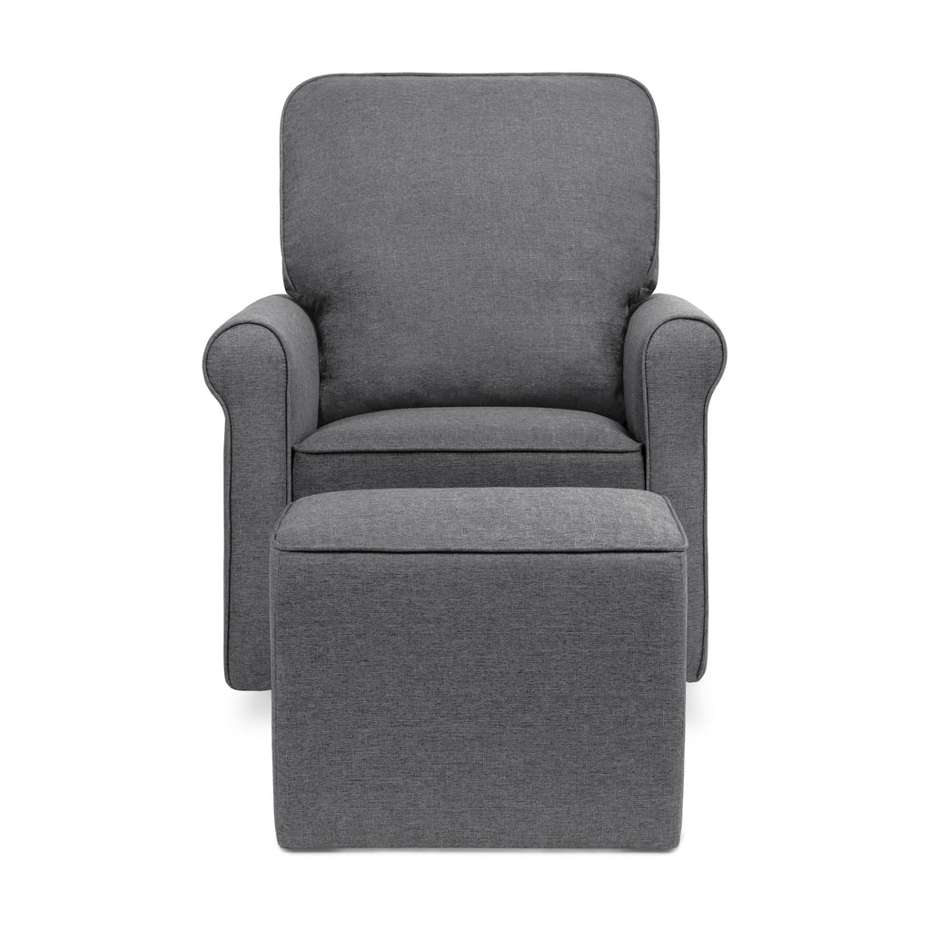 maya swivel glider and ottoman