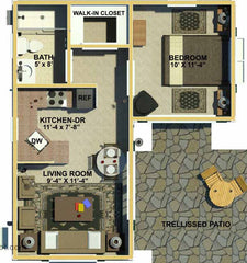 440 Accessory Dwelling Unit floor plan