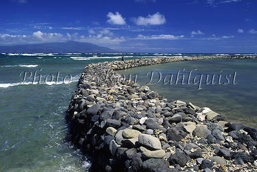 The restored fish ponds on Molokai, Hawaii The restored fish ponds on Molokai, Hawaii