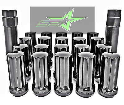 black chevy lug nuts