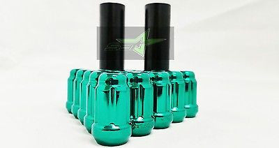 teal lug nuts