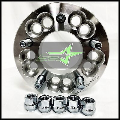 1 Wheel Adapter Spacer 5X4.5 Or 5X4.75" To 5X4.75" | 12X1.5" | 1.25" Thickness - Set Group USA