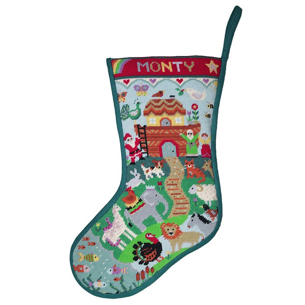 Needlepoint Christmas Stocking Kits – Spider Spun