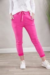 Plain Magic Pants Fuchsia