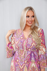 Maeva Mandala Dress Lavender