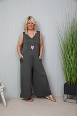 Juliana Jumpsuit Dark Grey