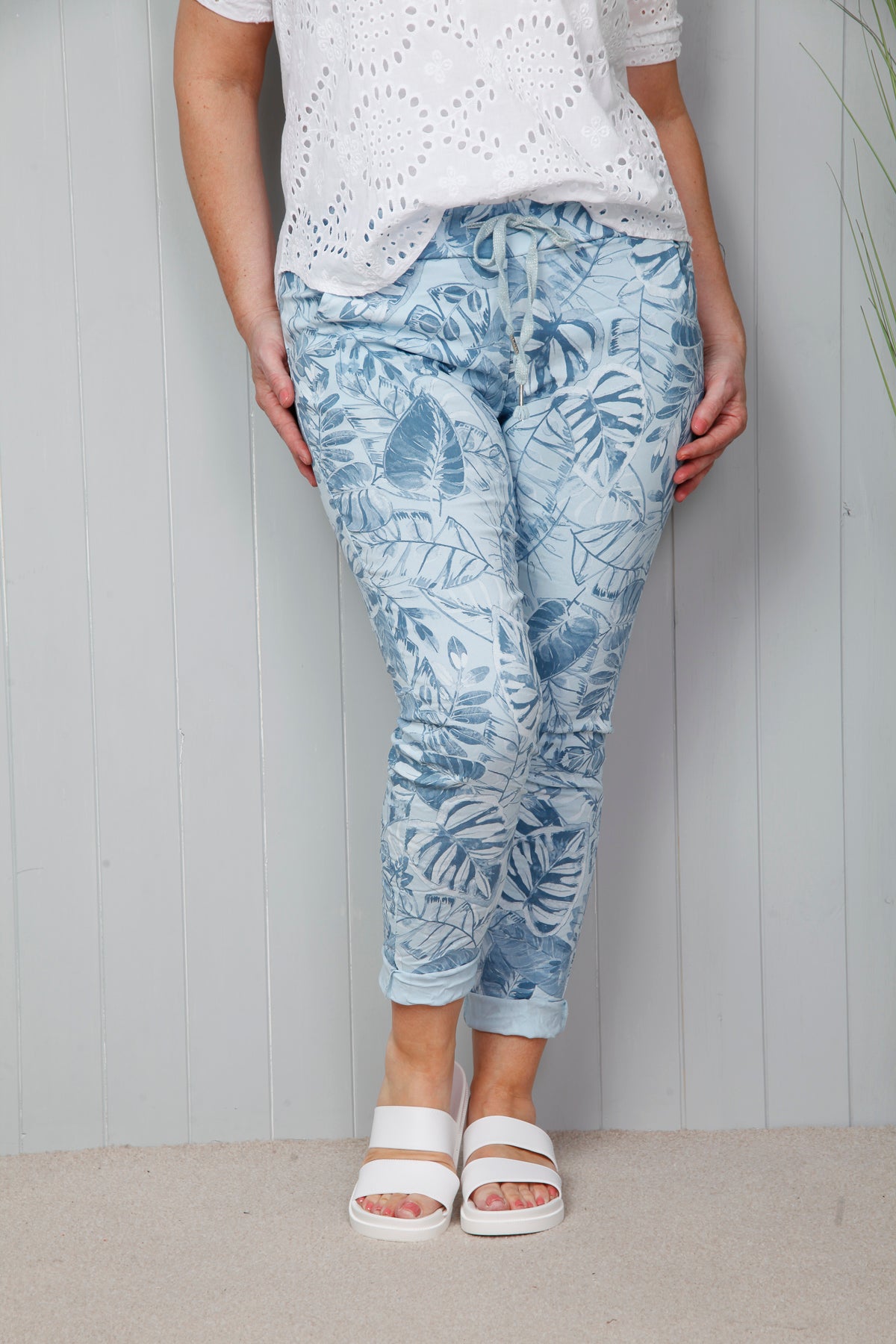 Rainforest Magic Pants Powder Blue