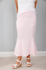 Fishtail Skirt Pink