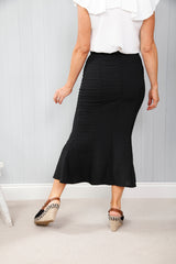 Fishtail Skirt Black